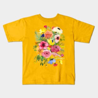 Bloom of Happiness Kids T-Shirt